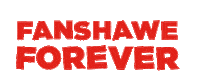 Text Celebrate Sticker by Fanshawe College