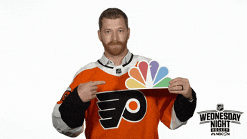 philadelphia flyers hockey GIF by NHL on NBC Sports