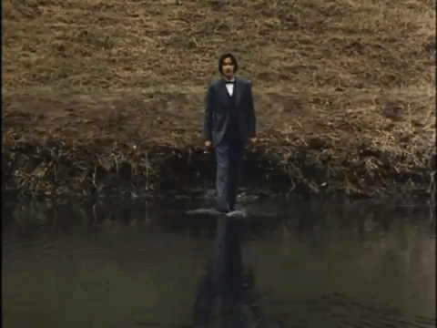 Walk On Water Swimming GIF by Arrow Academy