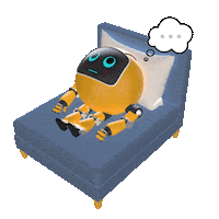 Tired Wide Awake Sticker by HeyAuto