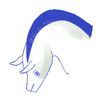 illustration horse Sticker by evie may adams