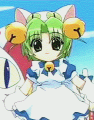 Green Hair Peace GIF