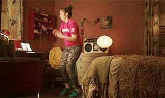 lena dunham harlem shake GIF by Girls on HBO