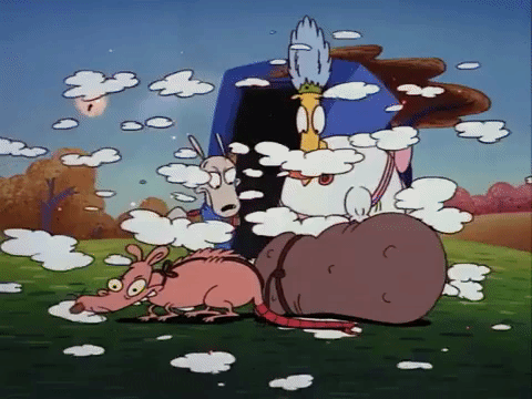 rockos modern life nicksplat GIF