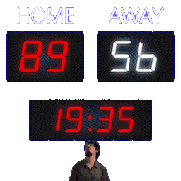 56 Away Sticker
