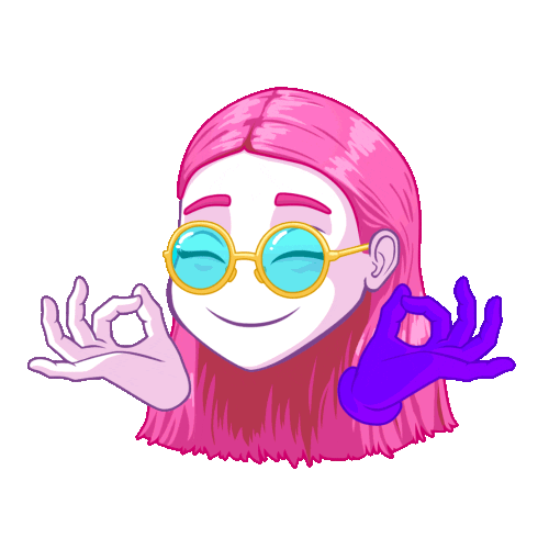 Happy Chill Sticker by Just  Dance