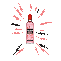weekend gin Sticker by Beefeater Pink