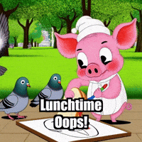 Lunch Park GIF by The Pigasso