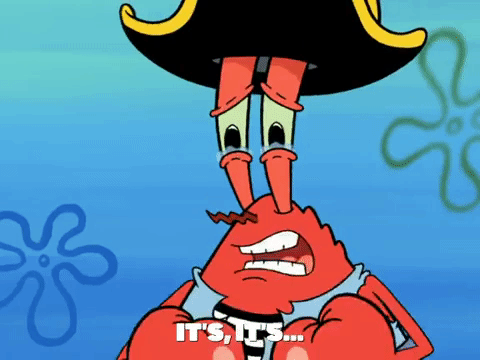 season 6 grandpappy the pirate GIF by SpongeBob SquarePants