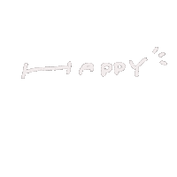 Happy Sticker