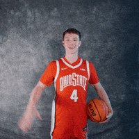 Basketball Hello GIF by Ohio State Athletics