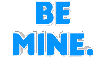 In Love Be Mine Sticker by OpticalArtInc.
