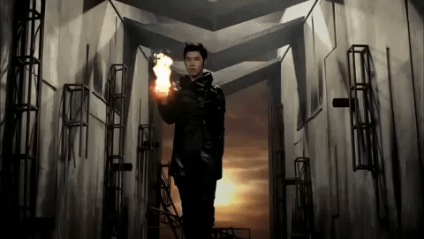 k-pop fire GIF