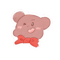 Happy Bear Sticker