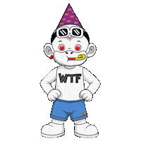 What The Wtf Sticker by Zhot