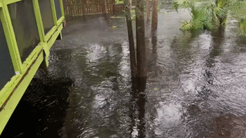 Water Rises in Southwest Florida as Hurricane Ian Bears Down