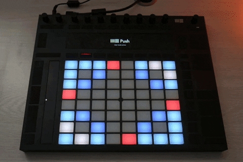 NicJulesMusic giphygifmaker technology edm machine GIF