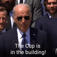 The Cup is in the building!