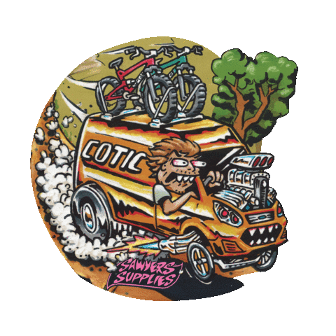 Cartoon Illustration Sticker by Cotic