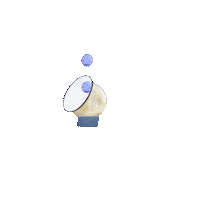 Crystal Ball Design Sticker by Atelier George