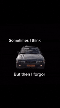 Mitsubishi Sometimes I Think GIF