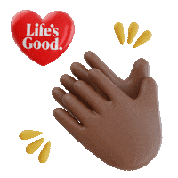 Clap Hand Sticker by LGGlobal