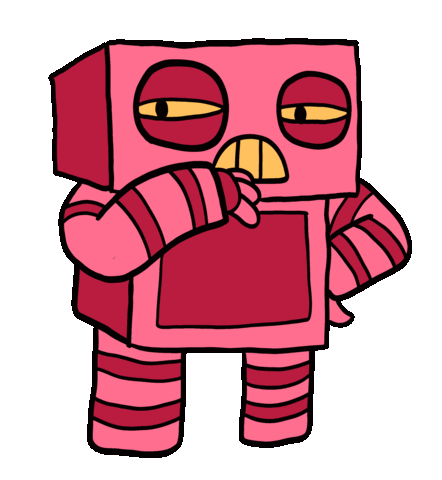 Confused Cartoon Sticker by Nick Ybarra