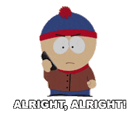 Stan Marsh Ok Sticker by South Park