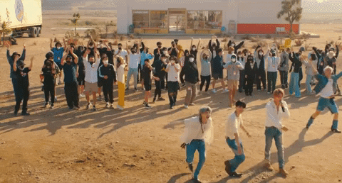 Permission To Dance GIF by BTS 방탄소년단