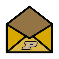 College Gold Sticker by Purdue University