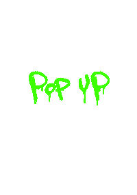 Pop Up Sticker by ghettogolf