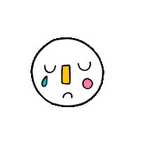 HowdyStudios sad crying cry doodle Sticker
