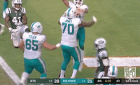 Miami Dolphins Football GIF by NFL