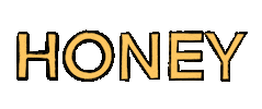 Bee Honey Sticker