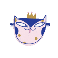 okrhirhi cat birthday kitten silly Sticker