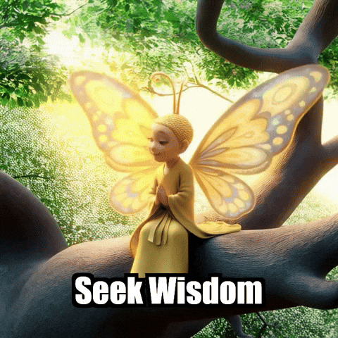 Learning Wisdom GIF by BuddhaFlyJourney