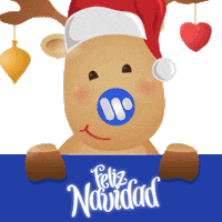 Feliz Navidad Christmas Sticker by Warner Music Argentina