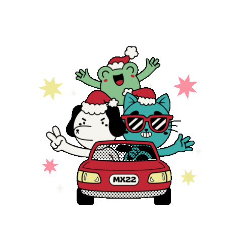 Christmas Aaronjandette Sticker