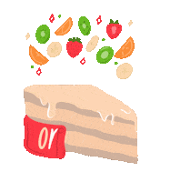 nedelya cake mmm nom ВКУСНО Sticker