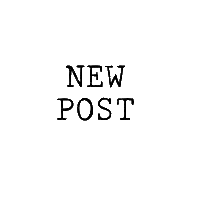 New Post Sticker