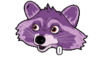 Nft Amaze Sticker by Trash Panda Tribe