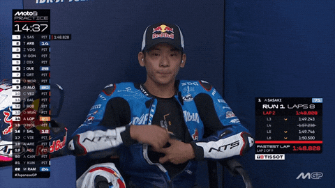 Crazy Boy Hello GIF by MotoGP™