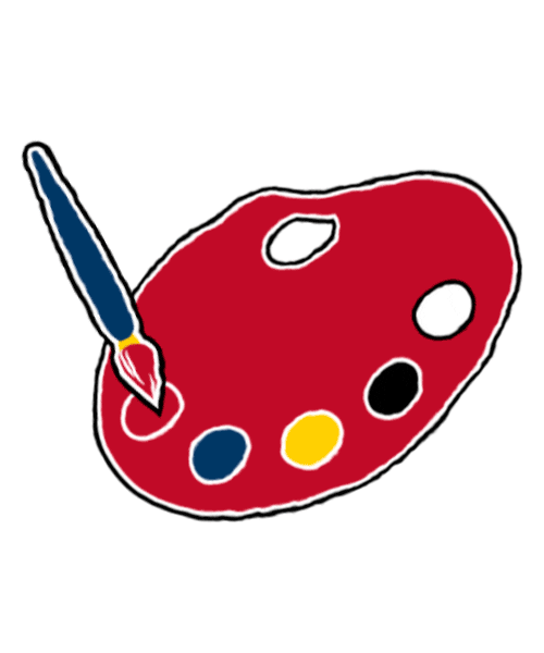 dickies1922 giphyupload art artist paint Sticker