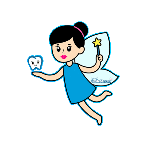 Brush-Baby fairy tooth toothfairy babyteeth Sticker
