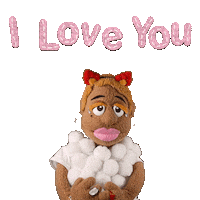 I Love You Sticker by Soft