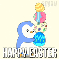 Easter Eggs Penguin GIF by Pudgy Penguins