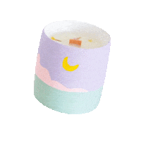 sunnylabel moon sunny candle moonrise Sticker
