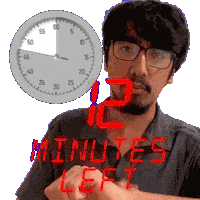 12 Minutes Sticker