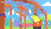 Training Train GIF by Adult Swim