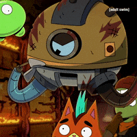 adultswim confused robot thinking think GIF